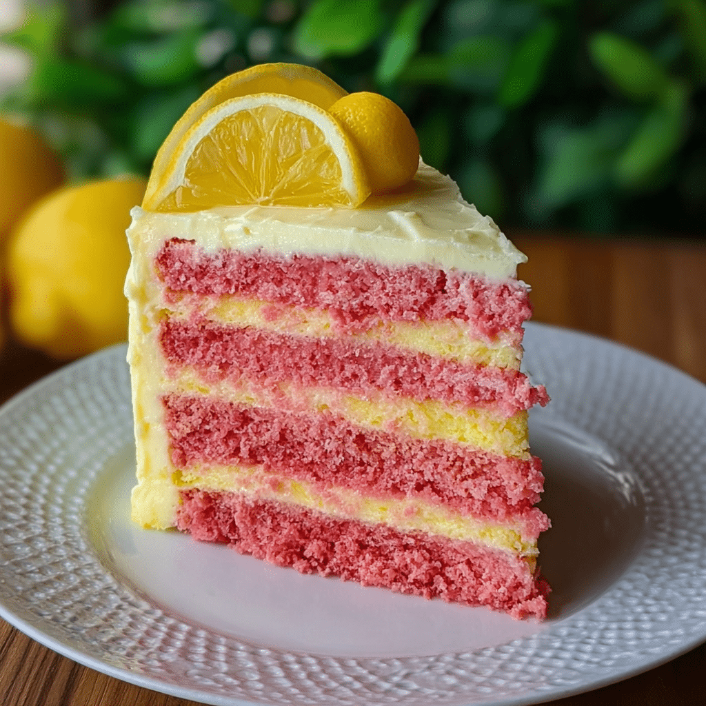 Pink Lemonade Cake Recipe - Recipe Image