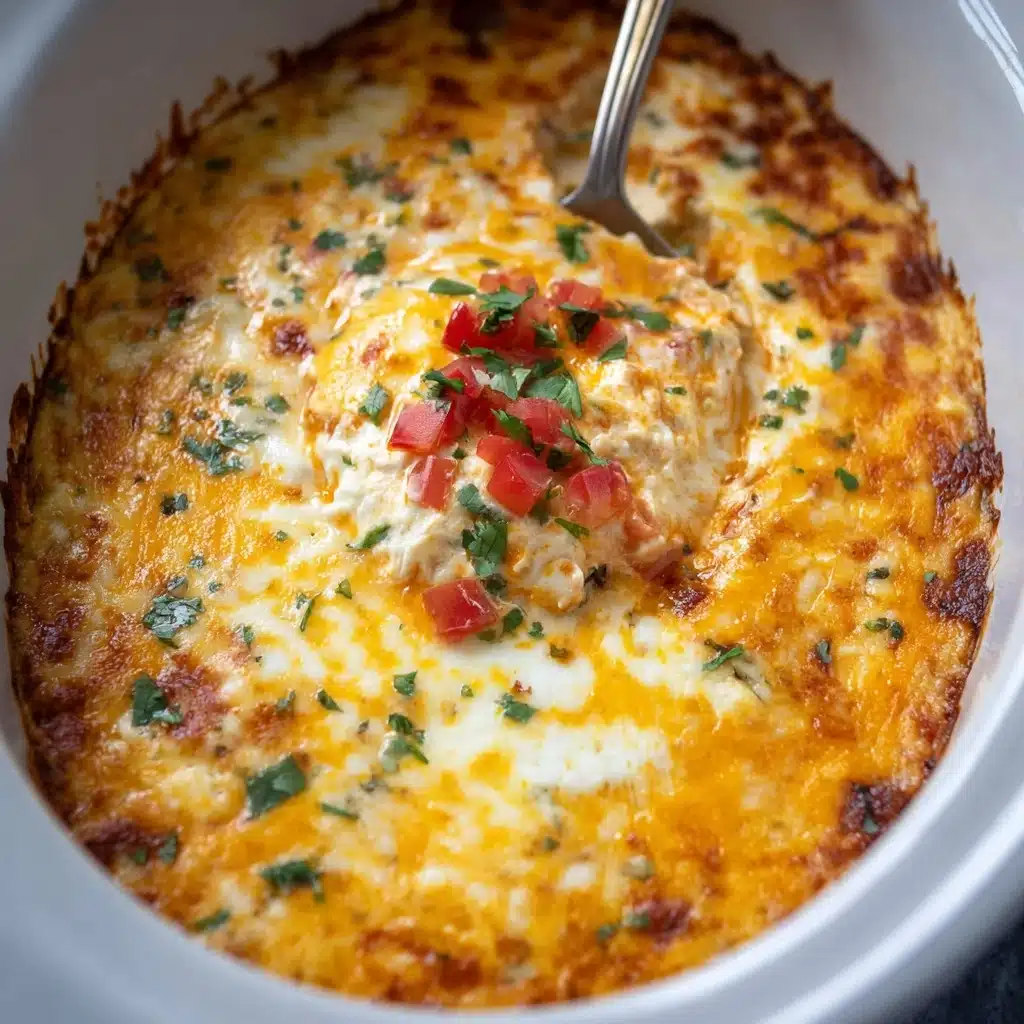 Crockpot Chicken Enchilada Casserole Recipe - Recipe Image