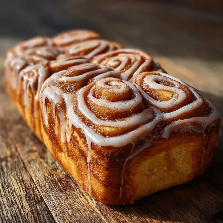 Heavenly Cinnamon Swirl Donut Loaf Recipe