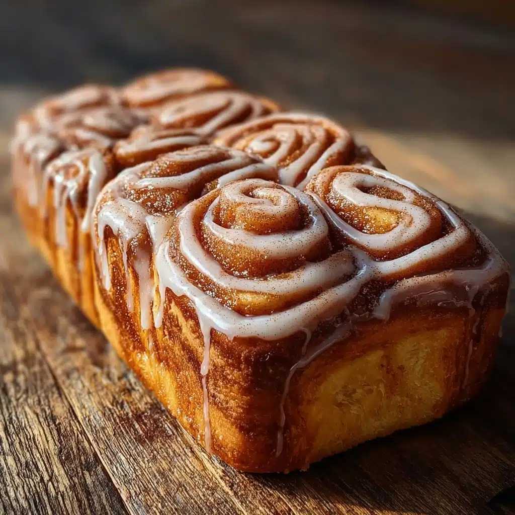 Heavenly Cinnamon Swirl Donut Loaf Recipe - Recipe Image