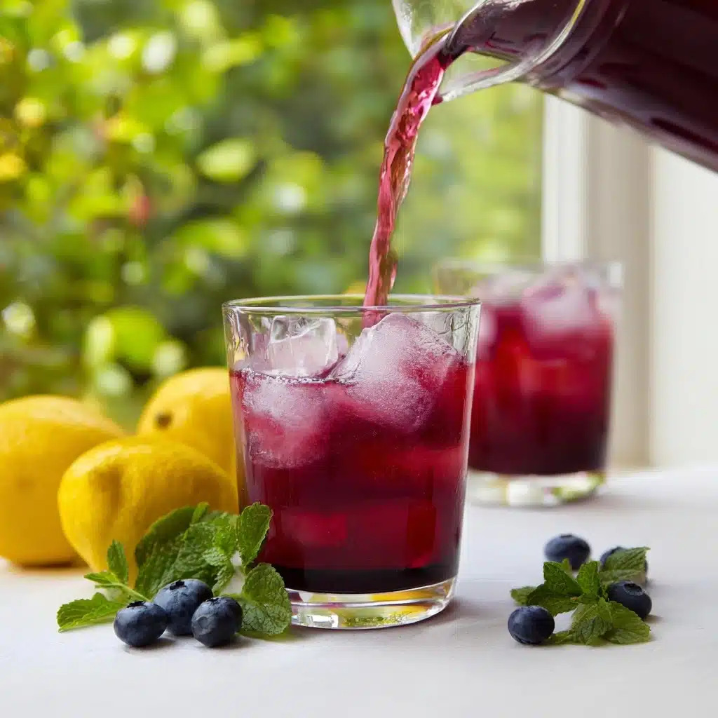 Homemade Blueberry Lemonade Recipe - Recipe Image