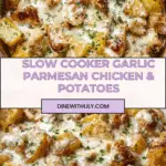 Slow Cooker Garlic Parmesan Chicken and Potatoes Recipe