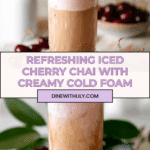 Iced Cherry Chai Recipe