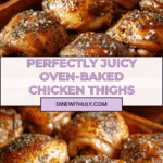 Boneless Skinless Chicken Thighs in Oven Recipe