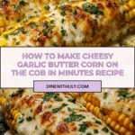 How to Make Cheesy Garlic Butter Corn on the Cob in Minutes Recipe