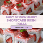 How to Make Strawberry Shortcake Sushi – A Fun Dessert Roll Recipe