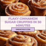 Quick Cinnamon Sugar Cruffins Recipe