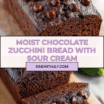 Indulgent Chocolate Zucchini Bread with Sour Cream Recipe