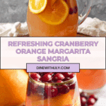 Cranberry Orange Margarita Sangria Recipe