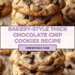 Ultra Thick Bakery Style Chocolate Chip Cookies Recipe
