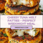 Tuna Melt Patties Recipe