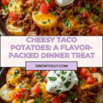 Cheesy Taco Potatoes Recipe