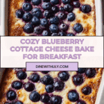 Blueberry Cottage Cheese Breakfast Bake Recipe
