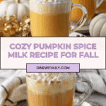 Pumpkin Spice Milk {Easy Pumpkin Milk} Recipe