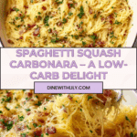 Spaghetti Squash Carbonara Recipe