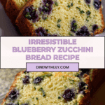 Blissful Blueberry Zucchini Bread with 1 Secret Ingredient Recipe