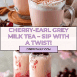 Cherry Earl Grey Milk Tea Recipe