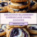 Blueberry Cheesecake Swirl Cookies Recipe