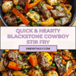 Easy Blackstone Cowboy Stir Fry Dinner Recipe