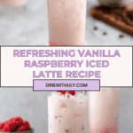 Vanilla Raspberry Iced Latte Recipe