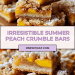 Heavenly Summer Peach Bars: A Sweet Slice of Sunshine Recipe