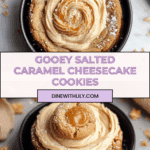 Salted Caramel Cheesecake Cookies Recipe