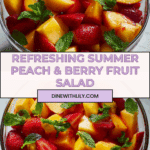 Summer Peach Fruit Salad Recipe