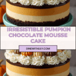 Pumpkin Chocolate Mousse Cake Recipe