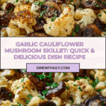 Garlic Cauliflower Mushroom Skillet: Quick & Delicious Dish Recipe