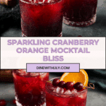 Cranberry and Orange Juice Mocktail Recipe