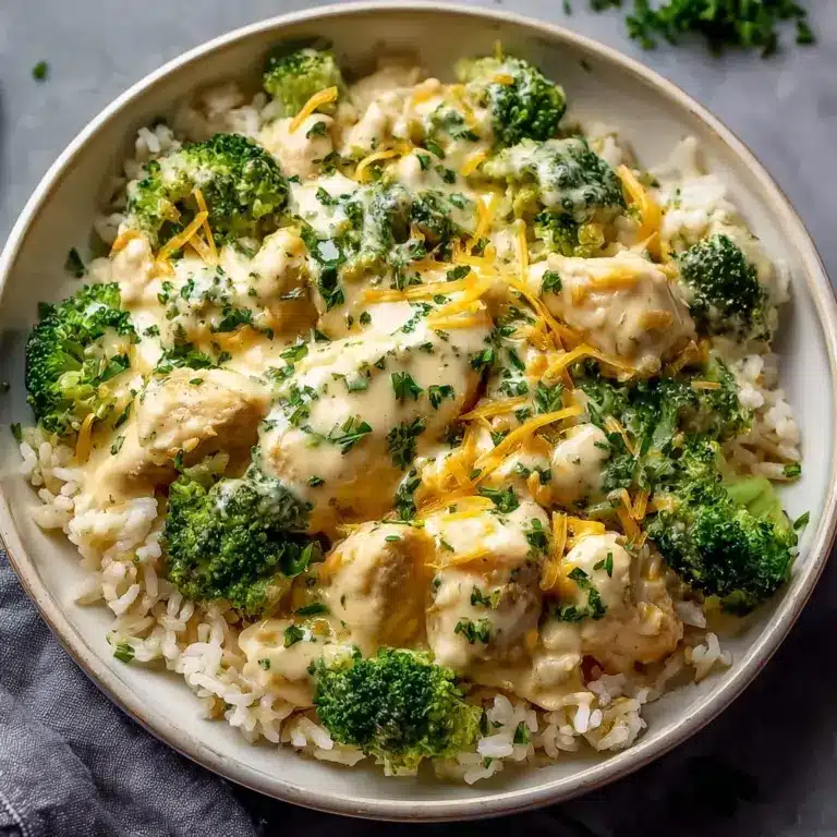 Crockpot Creamy Broccoli Cheddar Chicken Delight Recipe