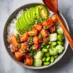 Honey Sriracha Salmon Bowls: A Sweet and Spicy Delight Recipe