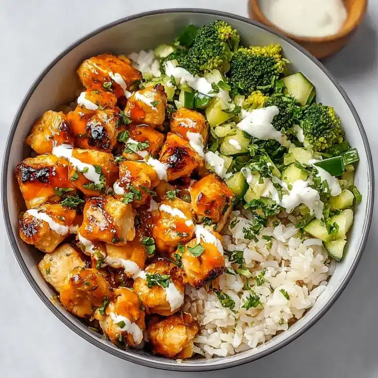 Hot Honey Chicken Bowl Recipe