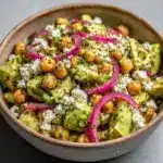 Chickpea Feta Avocado Salad Recipe