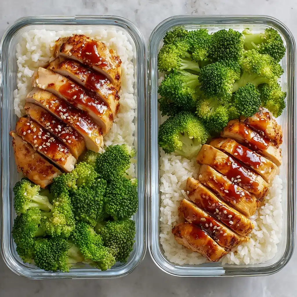 Meal Prep Teriyaki Chicken Bowls Recipe