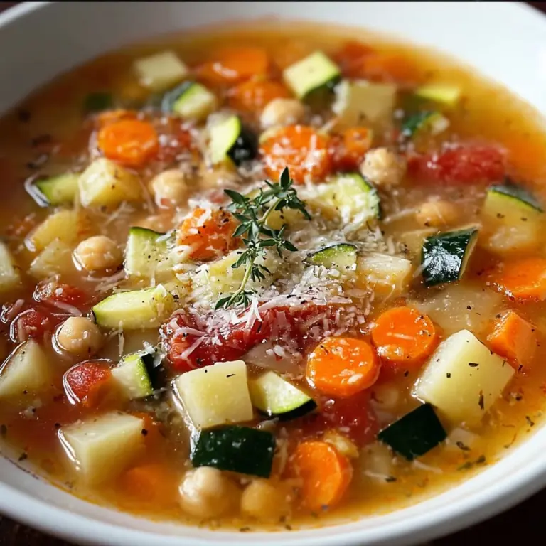 Irresistibly Healthy Tuscan Vegetable Soup Recipe