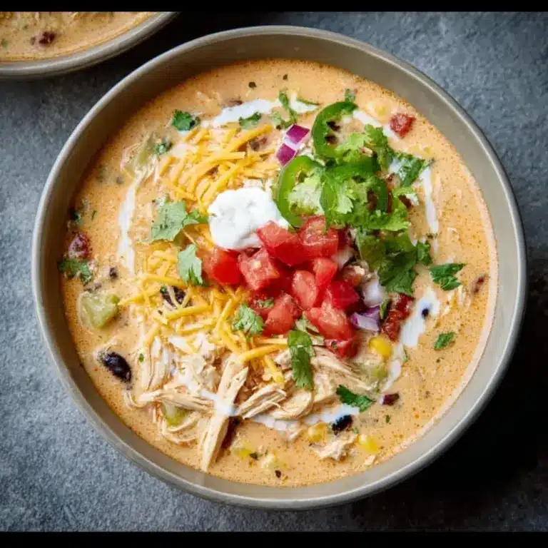 Chicken Taco Soup with Cream Cheese Recipe