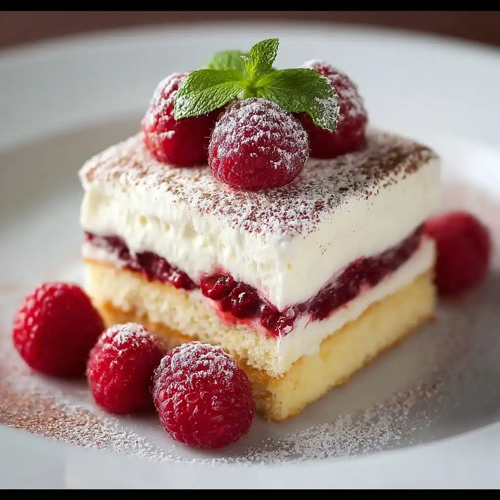 White Chocolate Raspberry Tiramisu Recipe