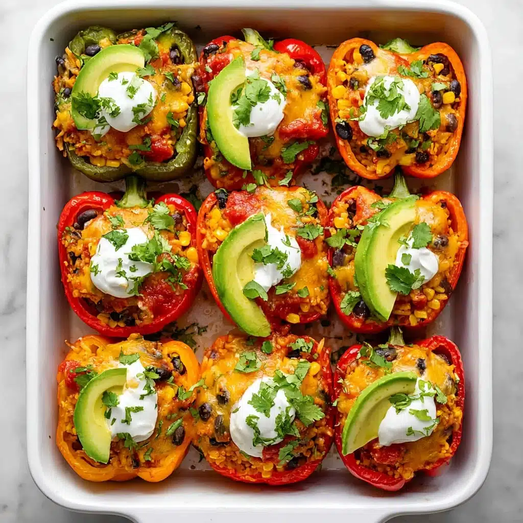 Quick and Easy Taco Stuffed Peppers Recipe