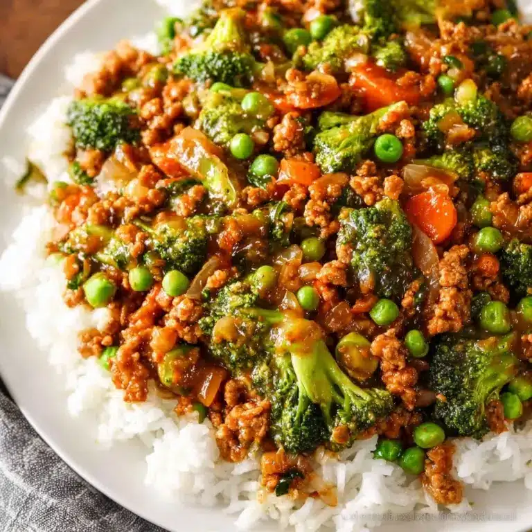 Ground Turkey Teriyaki Stir Fry Recipe