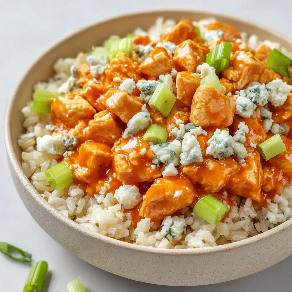 Buffalo Chicken Rice Bowl Recipe