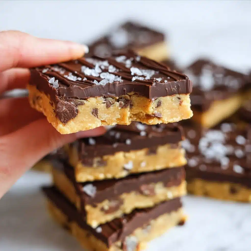 Healthy Cookie Dough Bark Recipe