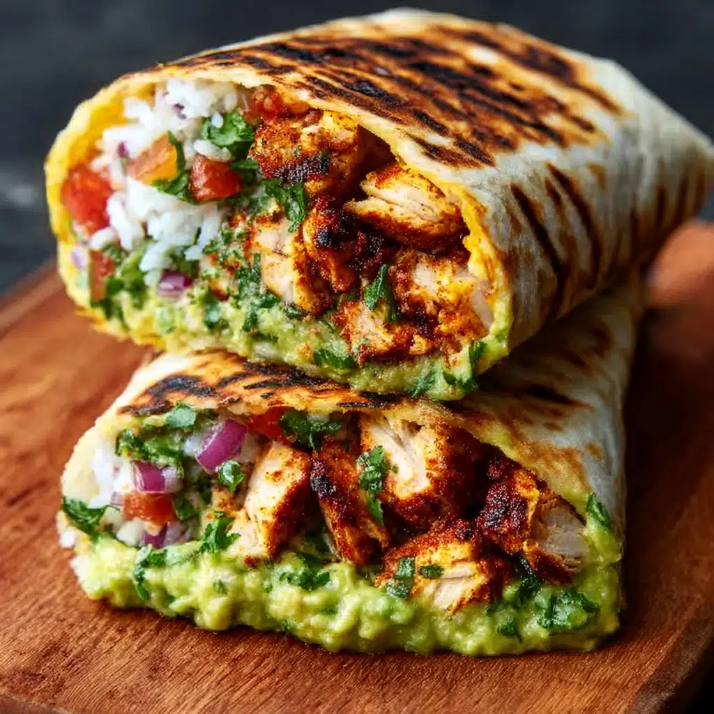 Chipotle Ranch Grilled Chicken Burrito Recipe