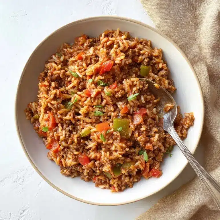 Easy Unstuffed Pepper Skillet Recipe