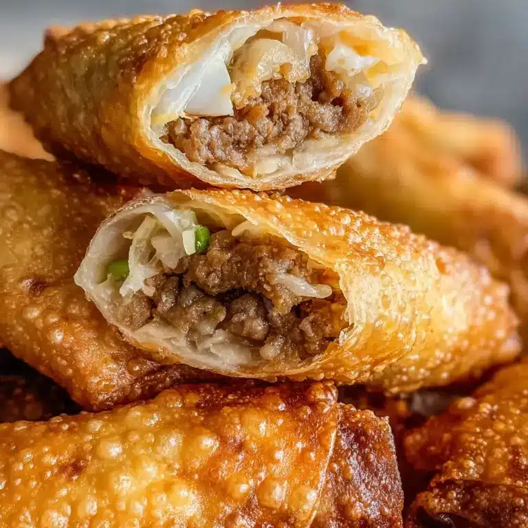 Crispy Golden Brown Egg Rolls Recipe