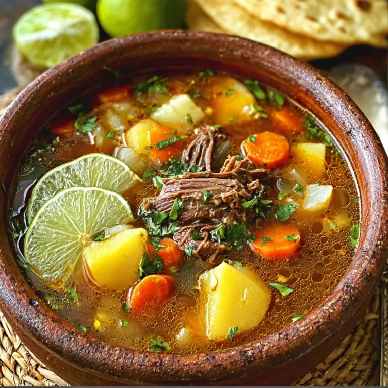 Caldo de Res (Mexican Beef Soup) Recipe