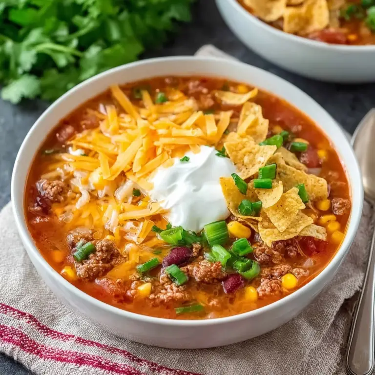 Crock Pot Taco Soup Recipe