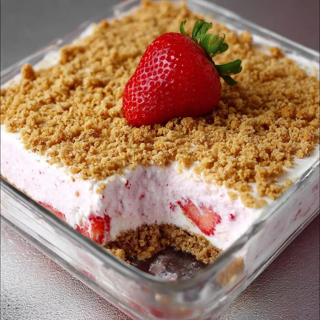 Easy Frozen Strawberry Dessert Recipe