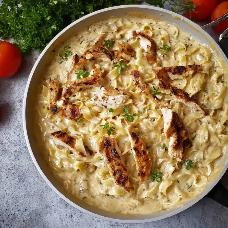 Chicken Garlic Parmesan Pasta Recipe
