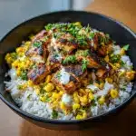 Street Corn Chicken Rice Bowls Recipe